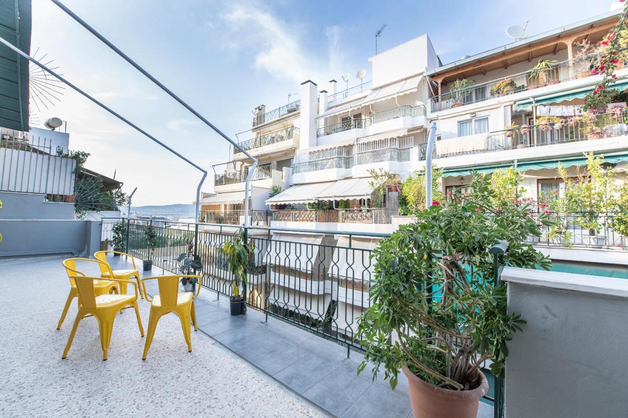 Appartement Petralona Cutie Penthouse à Athènes Extérieur photo